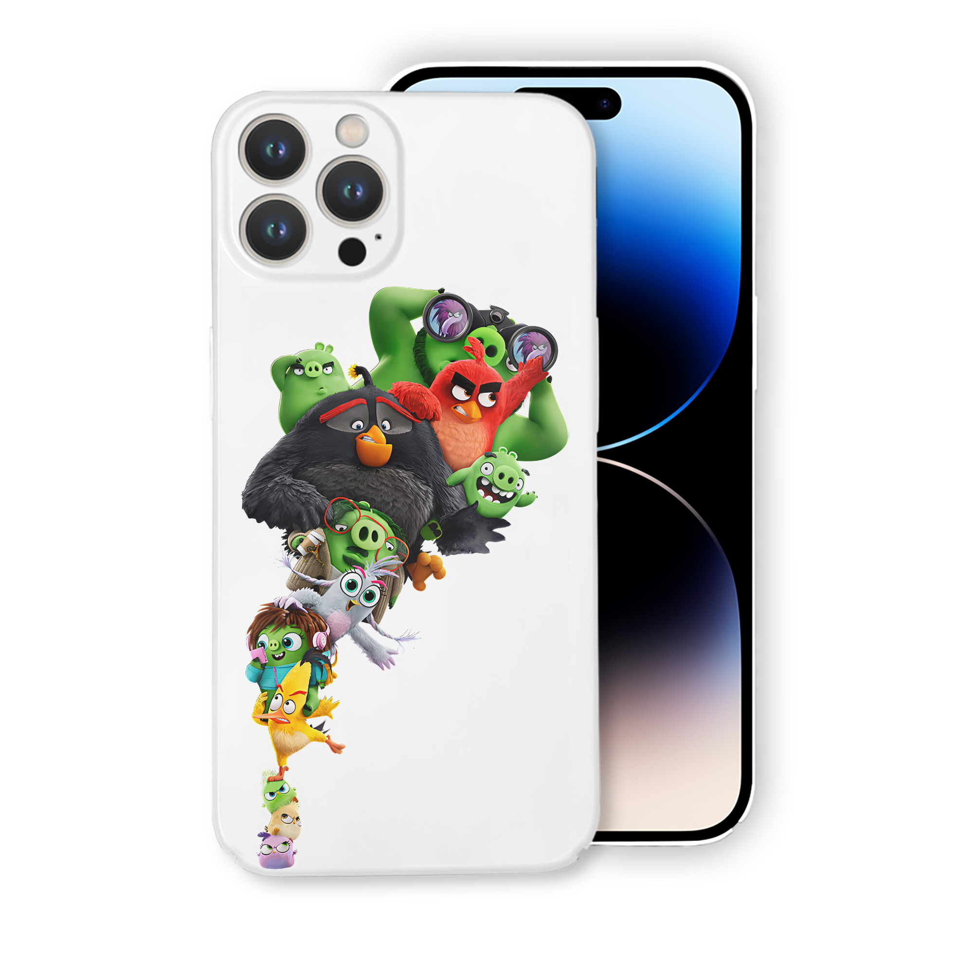 （画像用） Angry Birds アングリーバード 【iPhone 14シリーズ対応】ハードケース